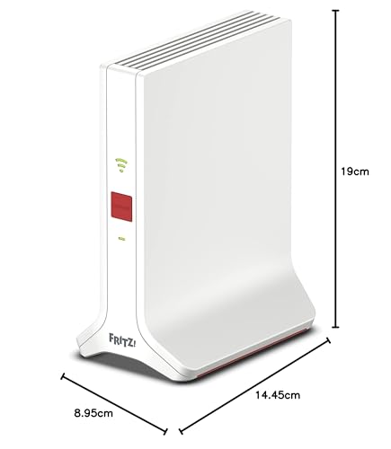 FRITZ!Repeater 3000 AX (Wi-Fi 6 Repeater mit drei Funkeinheiten und insgesamt bis zu 4.200 MBit/s: 2x 5 GHz-Band (bis zu 3.600 MBit/s), 2,4 GHz-Band (bis zu 600 MBit/s), deutschsprachige Version)