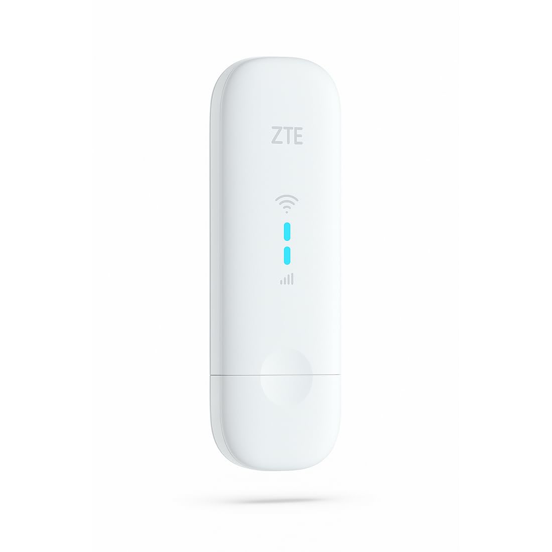 ZTE MF79U Wingle CAT4-4G entsperrtes WLAN-USB-Modem, kostengünstiges Reise-WLAN, 150 Mbit/s, Externe Antennenanschlüsse, Weiß
