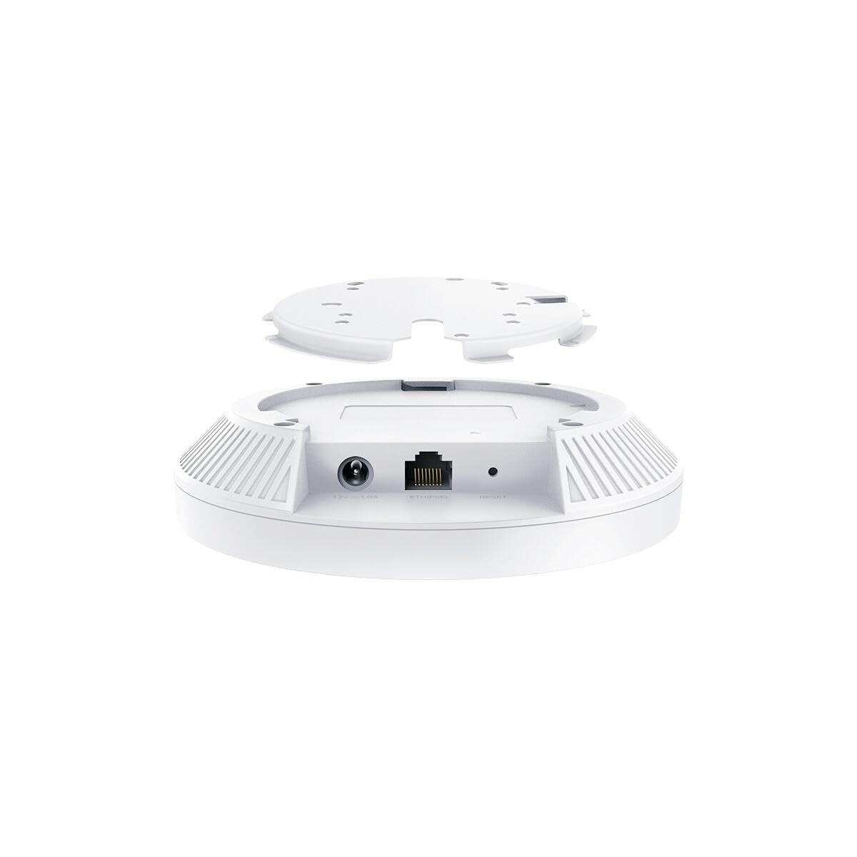 TP-Link EAP653 AX3000 Gigabit Dualband WiFi 6 WLAN Access Point (Omada SDN, zentrales Management, 1 Gigabit Port, nahtloses WLAN-Roaming, 802.3at PoE, kein DC-Adapter) weiß