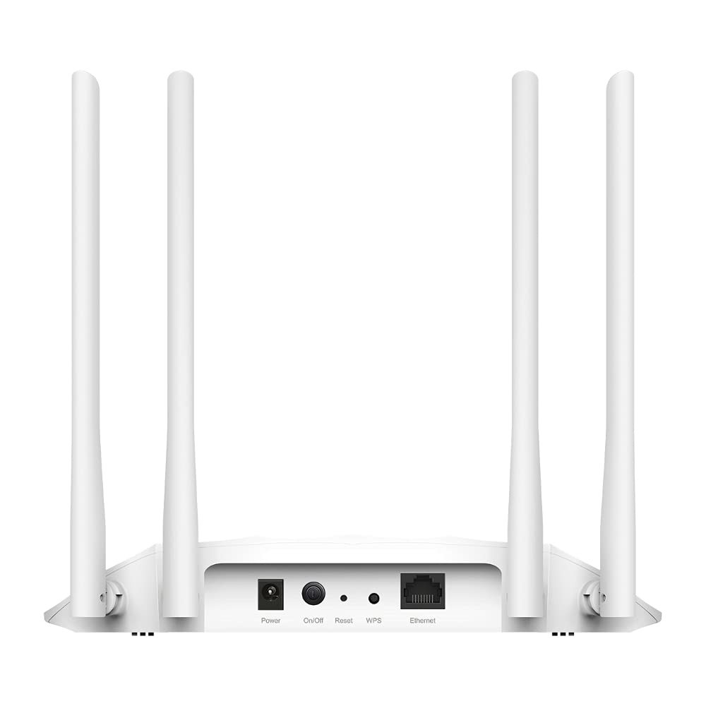TP-Link TL-WA1201 WLAN Dualband Access Point 1267Mbit/s (867Mbit/s 5GHz + 400Mbit/s 2,4GH, Unterstützt Passive PoE , 4 fixierte Antennen) weiß (1er Pack)