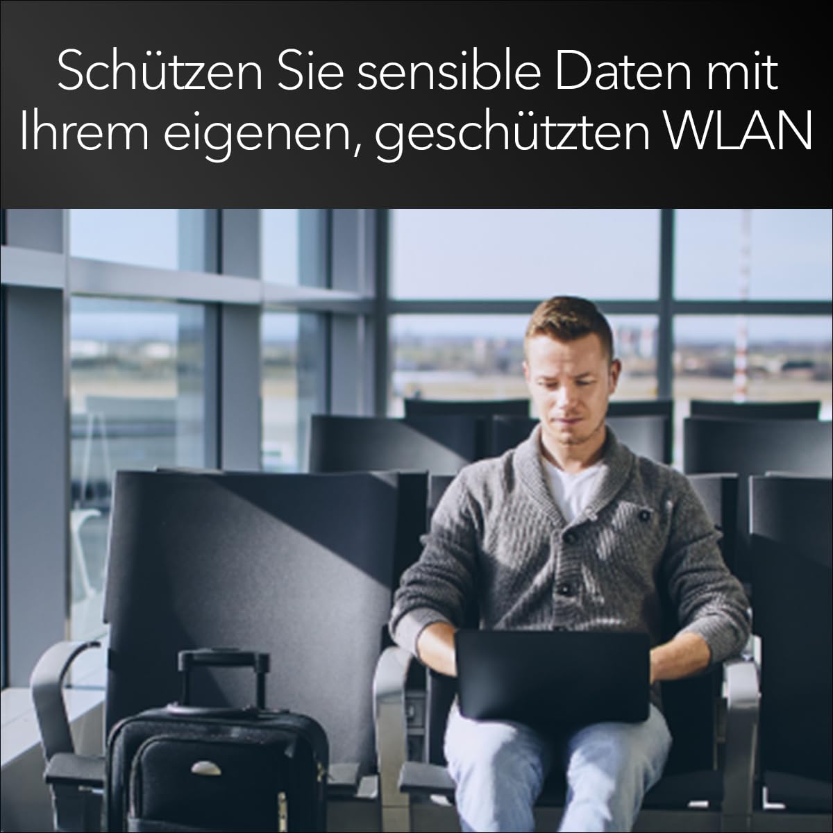 NETGEAR Nighthawk M3 – 5G Router SIM Karte, Mobiler WLAN Router | bis zu 2,5 GBit/s – SIM-Steckplatz entsperrt – Tragbarer WLAN-Hotspot z– 5G- und 4G-MiFi, bis zu 32 Geräte (MH3150)