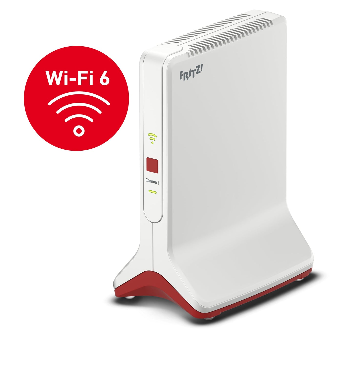 FRITZ!Repeater 6000 (WiFi 6 Repeater mit drei Funkeinheiten: 5 GHz (2 x bis zu 2.400 MBit/s), 2,4 GHz (bis zu 1.200 MBit/s), 2,5-Gigabit-LAN, deutschsprachige Version)