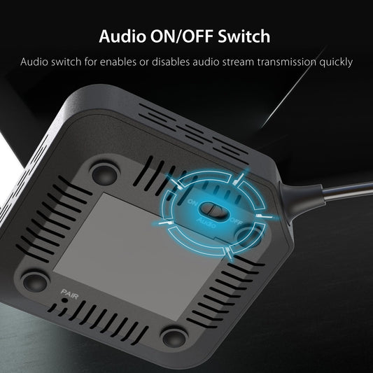 j5create Wireless Extender für USB Webcam/Mikrofone/Lautsprecher, funktioniert mit Windows und Mac, Nicht für TV und USB Maus/Tastatur (JVW120)