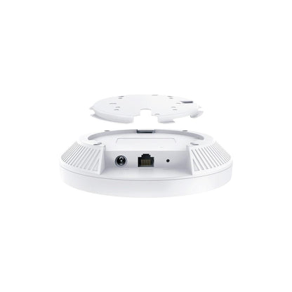 TP-Link EAP653 AX3000 Gigabit Dualband WiFi 6 WLAN Access Point (Omada SDN, zentrales Management, 1 Gigabit Port, nahtloses WLAN-Roaming, 802.3at PoE, kein DC-Adapter) weiß