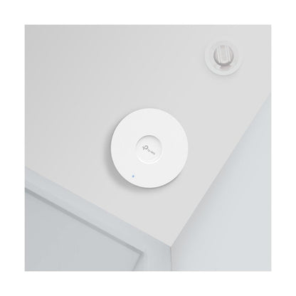TP-Link EAP653 AX3000 Gigabit Dualband WiFi 6 WLAN Access Point (Omada SDN, zentrales Management, 1 Gigabit Port, nahtloses WLAN-Roaming, 802.3at PoE, kein DC-Adapter) weiß