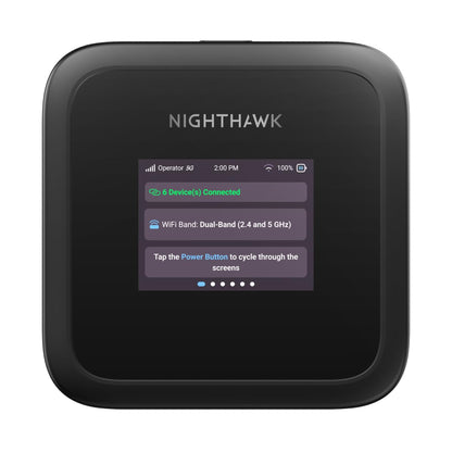 NETGEAR Nighthawk M3 – 5G Router SIM Karte, Mobiler WLAN Router | bis zu 2,5 GBit/s – SIM-Steckplatz entsperrt – Tragbarer WLAN-Hotspot z– 5G- und 4G-MiFi, bis zu 32 Geräte (MH3150)