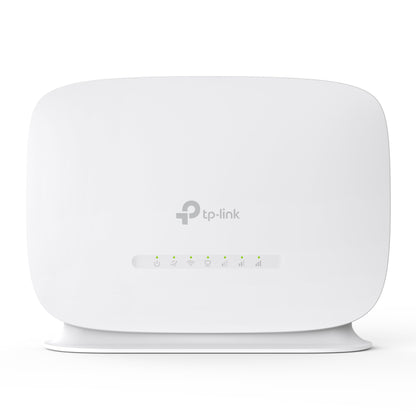 TP-Link TL-MR105 LTE Router, 4G Router unterstützt Nano SIM Karten, 4G Cat4 bis zu 150 Mbit/s, WLAN 2.4GHz 300 Mbit/s, 2 x 100 Mbps Ports, Plug & Play, bis zu 32 Geräte, Kindersicherung, Gast-Netzwer