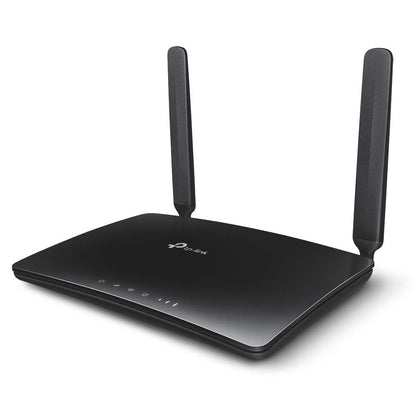 TP-Link Archer MR200 Cat4 + AC750 Mbps Dualband 4G LTE WLAN Router (150 Mbit/s im Download, simultanes Dualband, 300 Mbit/s 2,4GHz + 433 Mbit/s 5GHz, frei konfigurierbarer LAN/WAN-Port) schwarz