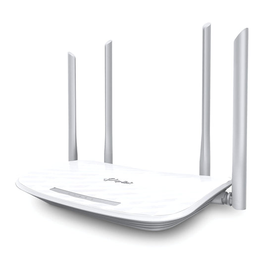 TP-Link Archer C50 AC1200 Dualband WLAN Wireless WiFi Router(Unterstützt keine DSL-Funktion, 300 Mbit/s(2.4GHz)+867 Mbit/s(5GHz), App Steuerung, IPv6, USB 2.0, Print/Media/FTP Server),‎Weiß