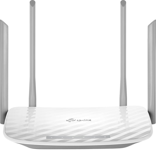 TP-Link Archer C50 AC1200 Dualband WLAN Wireless WiFi Router(Unterstützt keine DSL-Funktion, 300 Mbit/s(2.4GHz)+867 Mbit/s(5GHz), App Steuerung, IPv6, USB 2.0, Print/Media/FTP Server),‎Weiß