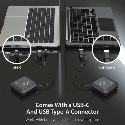j5create Wireless Extender für USB Webcam/Mikrofone/Lautsprecher, funktioniert mit Windows und Mac, Nicht für TV und USB Maus/Tastatur (JVW120)