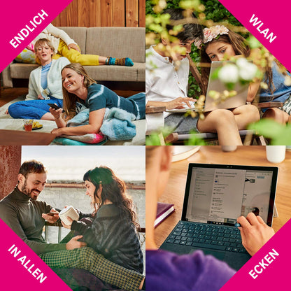 Telekom Router Speedport Smart 4 | Wi-Fi 6 mit bis zu 6000 Mbit/s | WLAN-Mesh-Technologie & Magenta SmartHome Basis integriert I ideal für Entertain TV in UHD & 4K I inkl. DECT Basisstation